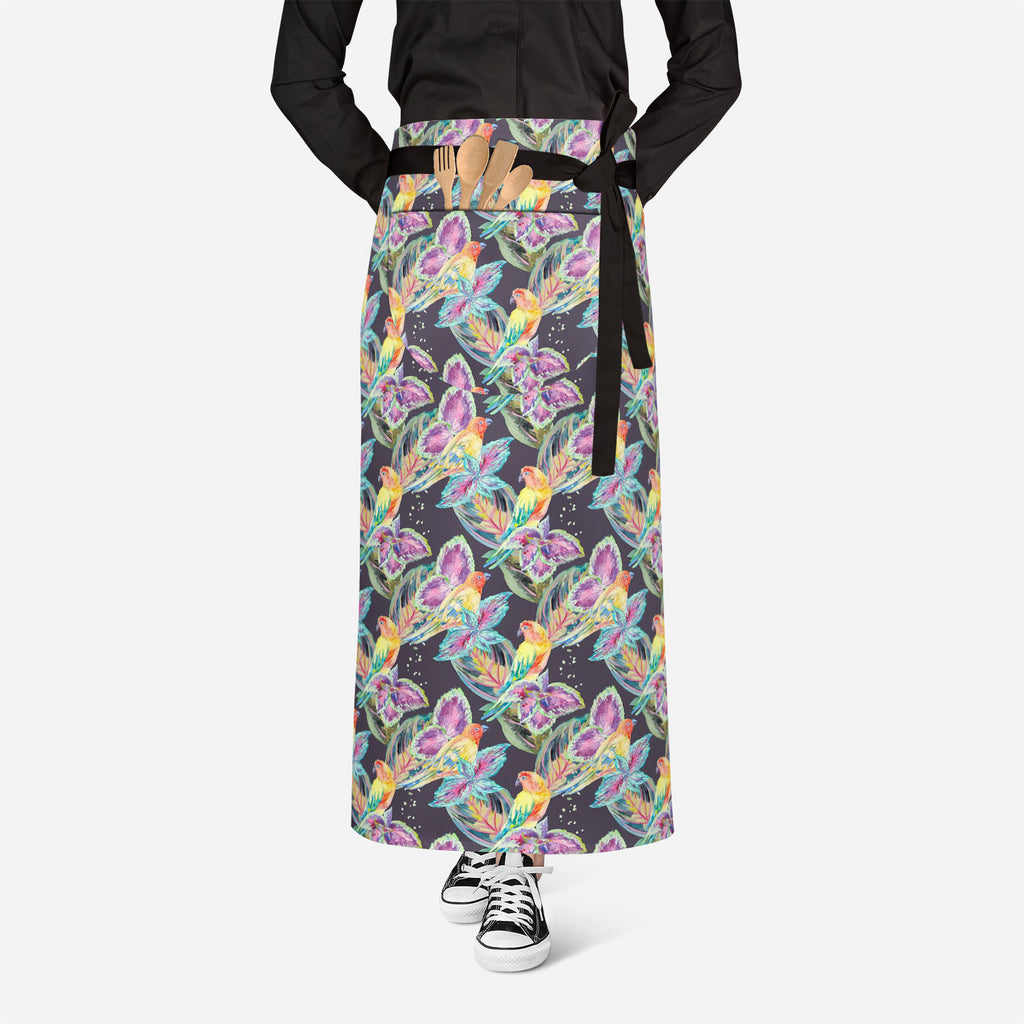Exotic Art Apron | Adjustable, Free Size & Waist Tiebacks-Aprons Waist to Knee--IC 5007668 IC 5007668, African, Animals, Birds, Botanical, Culture, Ethnic, Fashion, Floral, Flowers, Hawaiian, Illustrations, Modern Art, Nature, Patterns, Pop Art, Signs, Signs and Symbols, Traditional, Tribal, Tropical, Watercolour, Wildlife, World Culture, exotic, art, apron, adjustable, free, size, waist, tiebacks, parrot, boho, textiles, pattern, africa, animal, background, bird, botanic, design, drawn, fabric, flora, flow