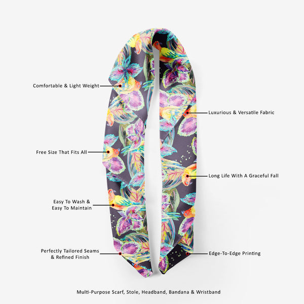 Exotic Art Printed Stole Dupatta Headwear | Girls & Women | Soft Poly Fabric-Stoles Basic--IC 5007668 IC 5007668, African, Animals, Birds, Botanical, Culture, Ethnic, Fashion, Floral, Flowers, Hawaiian, Illustrations, Modern Art, Nature, Patterns, Pop Art, Signs, Signs and Symbols, Traditional, Tribal, Tropical, Watercolour, Wildlife, World Culture, exotic, art, printed, stole, dupatta, headwear, girls, women, soft, poly, fabric, parrot, boho, textiles, pattern, africa, animal, background, bird, botanic, de