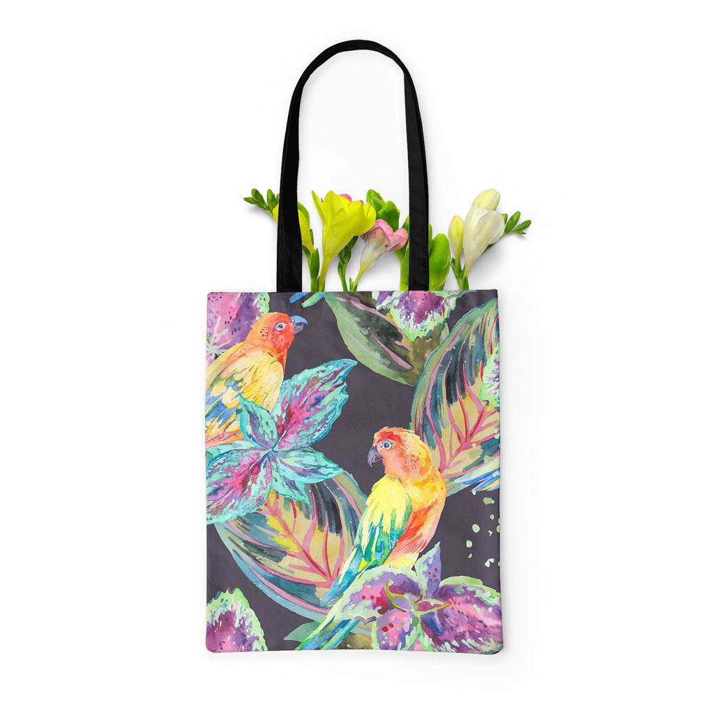 Exotic Art D1 Tote Bag Shoulder Purse | Multipurpose-Tote Bags Basic-TOT_FB_BS-IC 5007668 IC 5007668, African, Animals, Birds, Botanical, Culture, Ethnic, Fashion, Floral, Flowers, Hawaiian, Illustrations, Modern Art, Nature, Patterns, Pop Art, Signs, Signs and Symbols, Traditional, Tribal, Tropical, Watercolour, Wildlife, World Culture, exotic, art, d1, tote, bag, shoulder, purse, multipurpose, parrot, boho, textiles, pattern, africa, animal, background, bird, botanic, design, drawn, fabric, flora, flower,