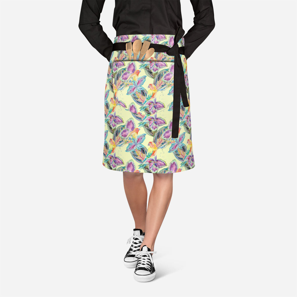 Exotic Art Apron | Adjustable, Free Size & Waist Tiebacks-Apron Waist to Feet--IC 5007669 IC 5007669, African, Animals, Birds, Botanical, Culture, Ethnic, Fashion, Floral, Flowers, Hawaiian, Illustrations, Modern Art, Nature, Patterns, Pop Art, Signs, Signs and Symbols, Traditional, Tribal, Tropical, Watercolour, Wildlife, World Culture, exotic, art, apron, adjustable, free, size, waist, tiebacks, africa, animal, background, bird, boho, botanic, design, drawn, fabric, flora, flower, flying, hand, illustrati