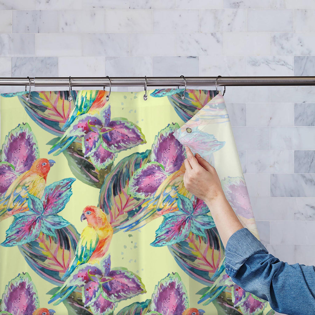 Exotic Art D2 Washable Waterproof Shower Curtain-Shower Curtains-CUR_SH-IC 5007669 IC 5007669, African, Animals, Birds, Botanical, Culture, Ethnic, Fashion, Floral, Flowers, Hawaiian, Illustrations, Modern Art, Nature, Patterns, Pop Art, Signs, Signs and Symbols, Traditional, Tribal, Tropical, Watercolour, Wildlife, World Culture, exotic, art, d2, washable, waterproof, shower, curtain, africa, animal, background, bird, boho, botanic, design, drawn, fabric, flora, flower, flying, hand, illustration, jungle, 