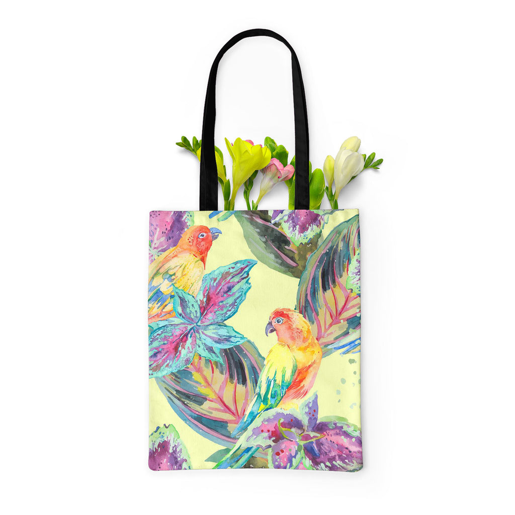 Exotic Art D2 Tote Bag Shoulder Purse | Multipurpose-Tote Bags Basic-TOT_FB_BS-IC 5007669 IC 5007669, African, Animals, Birds, Botanical, Culture, Ethnic, Fashion, Floral, Flowers, Hawaiian, Illustrations, Modern Art, Nature, Patterns, Pop Art, Signs, Signs and Symbols, Traditional, Tribal, Tropical, Watercolour, Wildlife, World Culture, exotic, art, d2, tote, bag, shoulder, purse, multipurpose, africa, animal, background, bird, boho, botanic, design, drawn, fabric, flora, flower, flying, hand, illustration