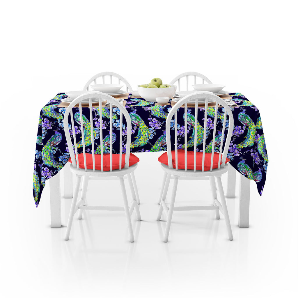 Tropical Pattern Table Cloth Cover-Table Covers-CVR_TB_NR-IC 5007670 IC 5007670, Abstract Expressionism, Abstracts, Ancient, Animals, Art and Paintings, Asian, Birds, Botanical, Chinese, Decorative, Drawing, Fashion, Floral, Flowers, Historical, Illustrations, Japanese, Medieval, Nature, Paintings, Patterns, Scenic, Semi Abstract, Signs, Signs and Symbols, Tropical, Vintage, Watercolour, Wildlife, pattern, table, cloth, cover, peacock, abstract, animal, art, asia, backdrop, background, bird, botany, bouquet