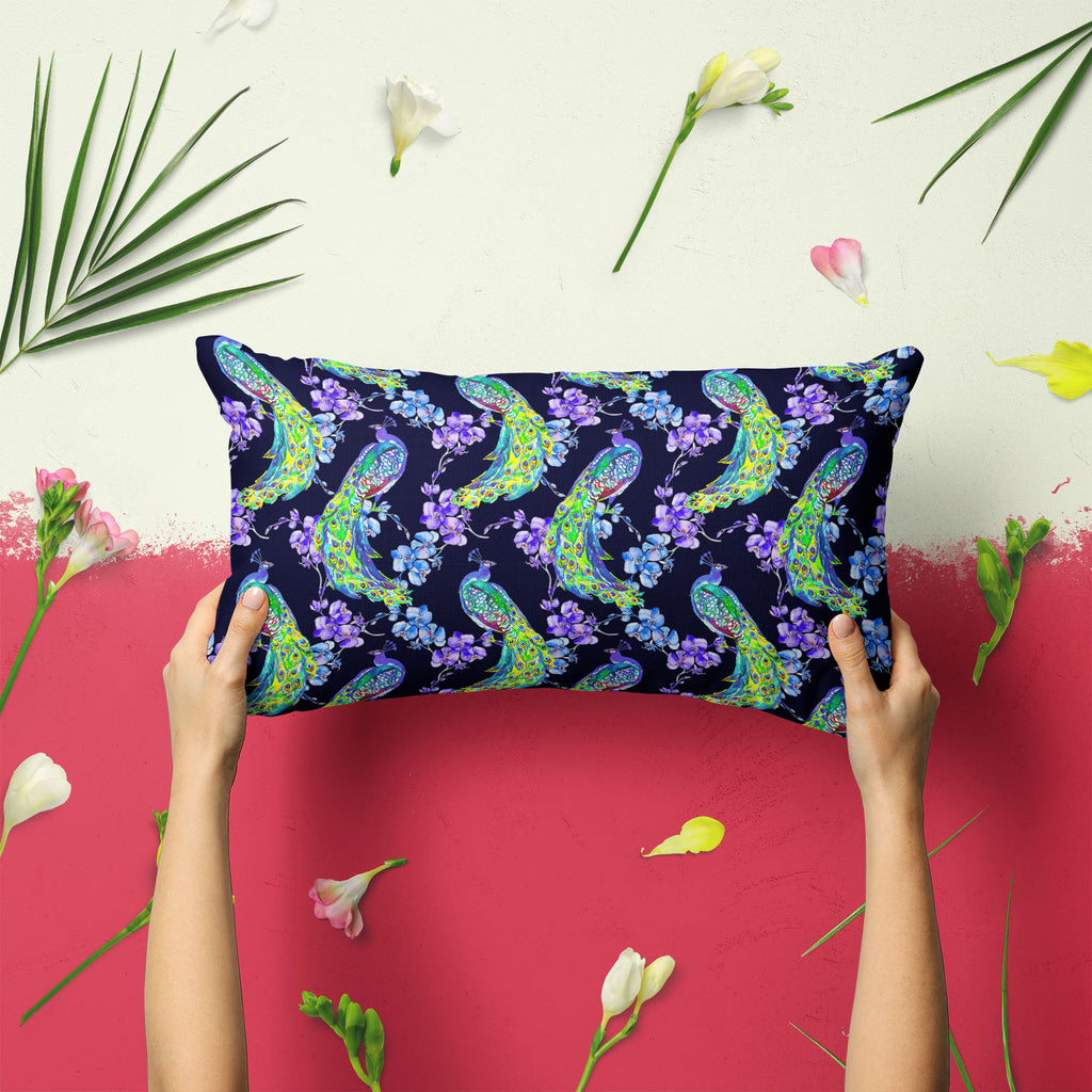Tropical Pattern D1 Pillow Cover Case-Pillow Cases-PIL_CV-IC 5007670 IC 5007670, Abstract Expressionism, Abstracts, Ancient, Animals, Art and Paintings, Asian, Birds, Botanical, Chinese, Decorative, Drawing, Fashion, Floral, Flowers, Historical, Illustrations, Japanese, Medieval, Nature, Paintings, Patterns, Scenic, Semi Abstract, Signs, Signs and Symbols, Tropical, Vintage, Watercolour, Wildlife, pattern, d1, pillow, cover, case, peacock, abstract, animal, art, asia, backdrop, background, bird, botany, bou