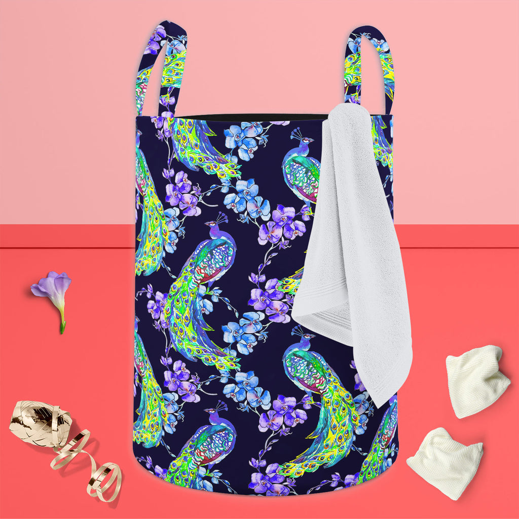 Tropical Pattern D1 Foldable Open Storage Bin | Organizer Box, Toy Basket, Shelf Box, Laundry Bag | Canvas Fabric-Storage Bins-STR_BI_CB-IC 5007670 IC 5007670, Abstract Expressionism, Abstracts, Ancient, Animals, Art and Paintings, Asian, Birds, Botanical, Chinese, Decorative, Drawing, Fashion, Floral, Flowers, Historical, Illustrations, Japanese, Medieval, Nature, Paintings, Patterns, Scenic, Semi Abstract, Signs, Signs and Symbols, Tropical, Vintage, Watercolour, Wildlife, pattern, d1, foldable, open, sto