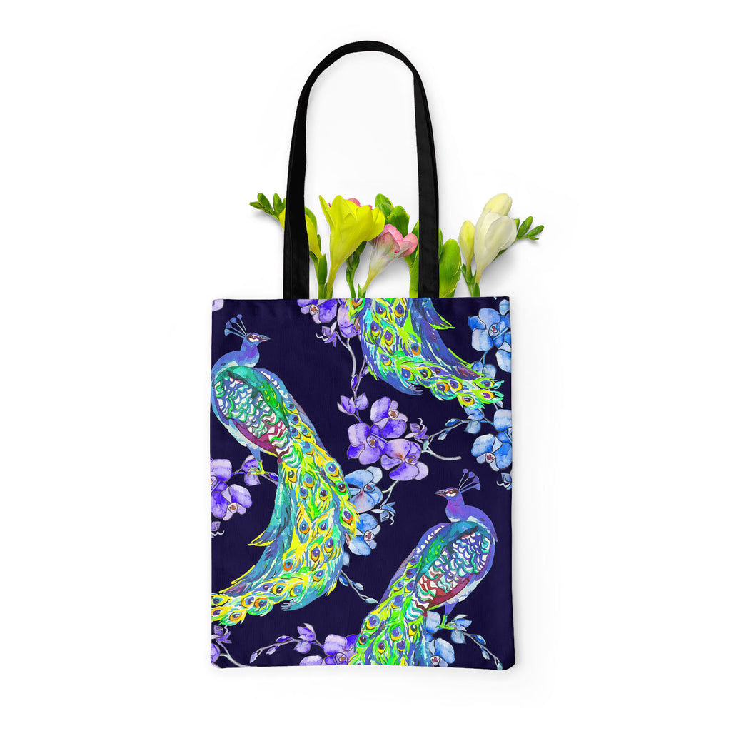 Tropical Pattern D1 Tote Bag Shoulder Purse | Multipurpose-Tote Bags Basic-TOT_FB_BS-IC 5007670 IC 5007670, Abstract Expressionism, Abstracts, Ancient, Animals, Art and Paintings, Asian, Birds, Botanical, Chinese, Decorative, Drawing, Fashion, Floral, Flowers, Historical, Illustrations, Japanese, Medieval, Nature, Paintings, Patterns, Scenic, Semi Abstract, Signs, Signs and Symbols, Tropical, Vintage, Watercolour, Wildlife, pattern, d1, tote, bag, shoulder, purse, multipurpose, peacock, abstract, animal, ar
