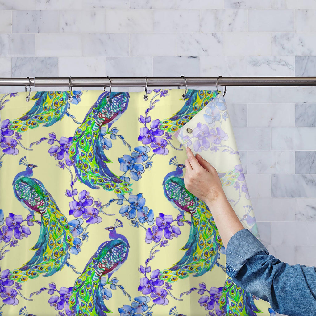 Tropical Pattern D2 Washable Waterproof Shower Curtain-Shower Curtains-CUR_SH-IC 5007671 IC 5007671, Abstract Expressionism, Abstracts, Ancient, Animals, Art and Paintings, Asian, Birds, Botanical, Chinese, Decorative, Drawing, Fashion, Floral, Flowers, Historical, Illustrations, Japanese, Medieval, Nature, Paintings, Patterns, Scenic, Semi Abstract, Signs, Signs and Symbols, Tropical, Vintage, Watercolour, Wildlife, pattern, d2, washable, waterproof, shower, curtain, peacock, wallpaper, sakura, abstract, a