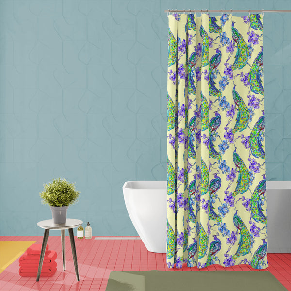 Tropical Pattern D2 Washable Waterproof Shower Curtain-Shower Curtains-CUR_SH-IC 5007671 IC 5007671, Abstract Expressionism, Abstracts, Ancient, Animals, Art and Paintings, Asian, Birds, Botanical, Chinese, Decorative, Drawing, Fashion, Floral, Flowers, Historical, Illustrations, Japanese, Medieval, Nature, Paintings, Patterns, Scenic, Semi Abstract, Signs, Signs and Symbols, Tropical, Vintage, Watercolour, Wildlife, pattern, d2, washable, waterproof, polyester, shower, curtain, eyelets, peacock, wallpaper,