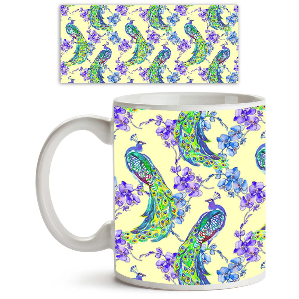 Tropical Pattern Ceramic Coffee Tea Mug Inside White-Coffee Mugs-MUG-IC 5007671 IC 5007671, Abstract Expressionism, Abstracts, Ancient, Animals, Art and Paintings, Asian, Birds, Botanical, Chinese, Decorative, Drawing, Fashion, Floral, Flowers, Historical, Illustrations, Japanese, Medieval, Nature, Paintings, Patterns, Scenic, Semi Abstract, Signs, Signs and Symbols, Tropical, Vintage, Watercolour, Wildlife, pattern, ceramic, coffee, tea, mug, inside, white, peacock, wallpaper, sakura, abstract, animal, art