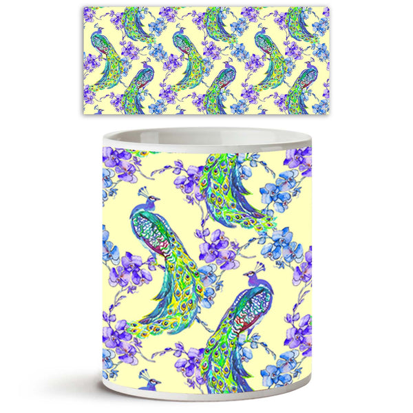 Tropical Pattern Ceramic Coffee Tea Mug Inside White-Coffee Mugs-MUG-IC 5007671 IC 5007671, Abstract Expressionism, Abstracts, Ancient, Animals, Art and Paintings, Asian, Birds, Botanical, Chinese, Decorative, Drawing, Fashion, Floral, Flowers, Historical, Illustrations, Japanese, Medieval, Nature, Paintings, Patterns, Scenic, Semi Abstract, Signs, Signs and Symbols, Tropical, Vintage, Watercolour, Wildlife, pattern, ceramic, coffee, tea, mug, inside, white, peacock, wallpaper, sakura, abstract, animal, art