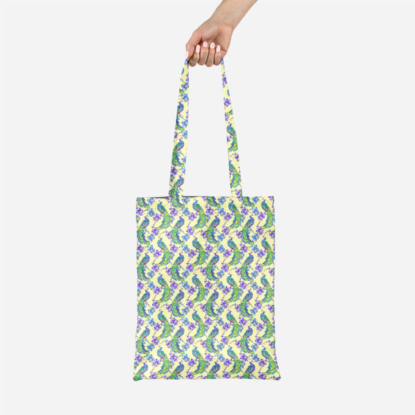 ArtzFolio Tropical Pattern Tote Bag Shoulder Purse | Multipurpose-Tote Bags Basic-AZ5007671TOT_RF-IC 5007671 IC 5007671, Abstract Expressionism, Abstracts, Ancient, Animals, Art and Paintings, Asian, Birds, Botanical, Chinese, Decorative, Drawing, Fashion, Floral, Flowers, Historical, Illustrations, Japanese, Medieval, Nature, Paintings, Patterns, Scenic, Semi Abstract, Signs, Signs and Symbols, Tropical, Vintage, Watercolour, Wildlife, pattern, canvas, tote, bag, shoulder, purse, multipurpose, peacock, wal