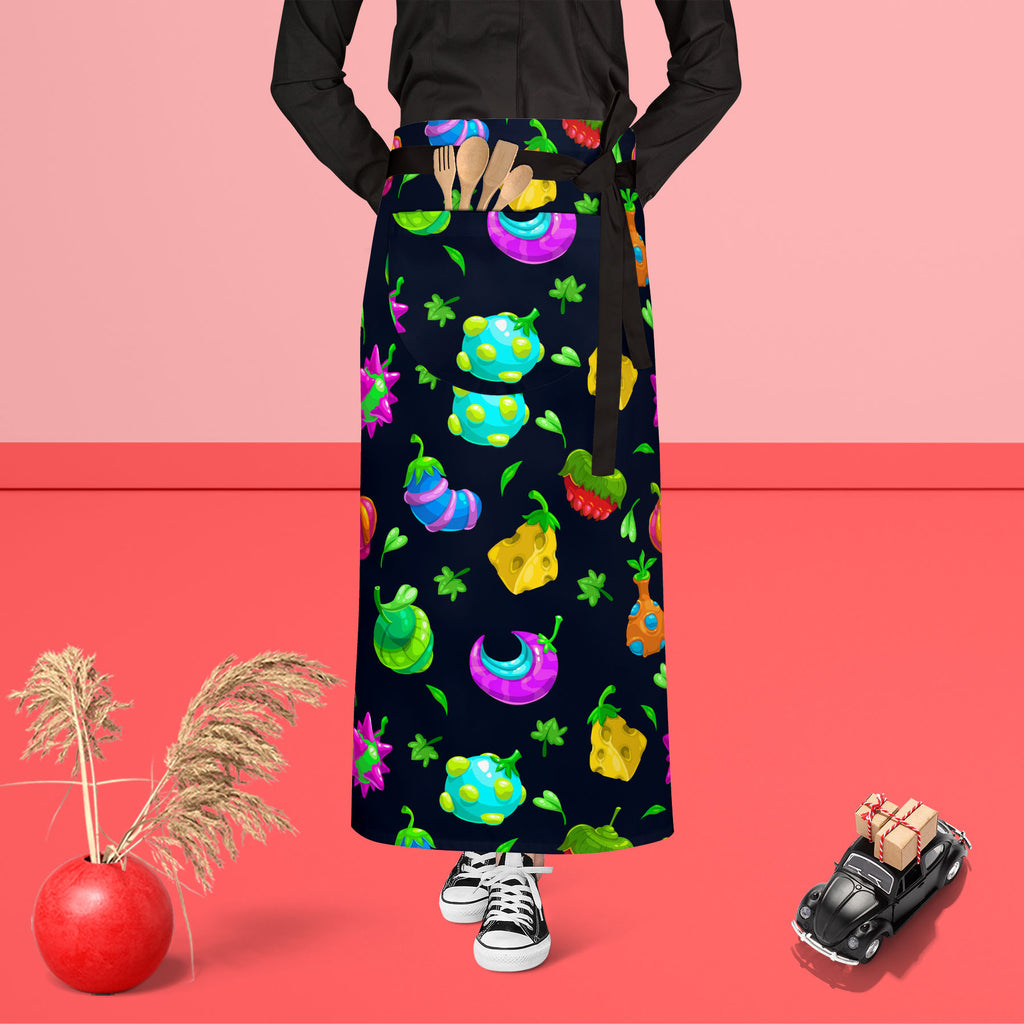Funny Fruits Apron | Adjustable, Free Size & Waist Tiebacks-Aprons Waist to Feet-APR_WS_FT-IC 5007672 IC 5007672, Animated Cartoons, Art and Paintings, Caricature, Cartoons, Comics, Fantasy, Fruit and Vegetable, Fruits, Illustrations, Patterns, Signs, Signs and Symbols, Sports, Surrealism, Tropical, Vegetables, funny, apron, adjustable, free, size, waist, tiebacks, app, application, art, background, berries, bizarre, bright, cartoon, collection, color, colorful, comic, cool, design, elements, endless, fanta
