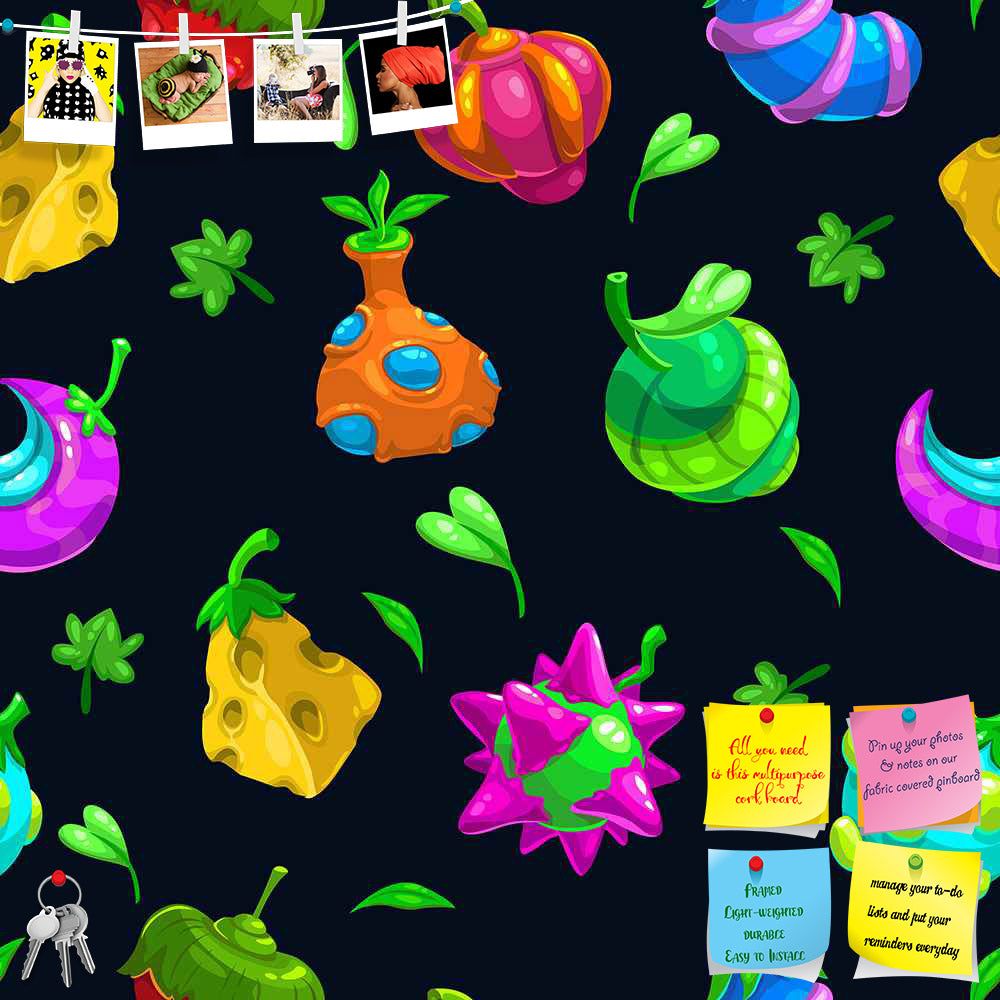 ArtzFolio Funny Fruits Printed Bulletin Board Notice Pin Board Soft Board | Frameless-Bulletin Boards Frameless-AZSAO42515012BLB_FL_L-Image Code 5007672 Vishnu Image Folio Pvt Ltd, IC 5007672, ArtzFolio, Bulletin Boards Frameless, Kids, Digital Art, funny, fruits, printed, bulletin, board, notice, pin, soft, frameless, seamless, pattern, bizzare, colorful, vector, illustration, pin up board, push pin board, extra large cork board, big pin board, notice board, small bulletin board, cork board, wall notice bo