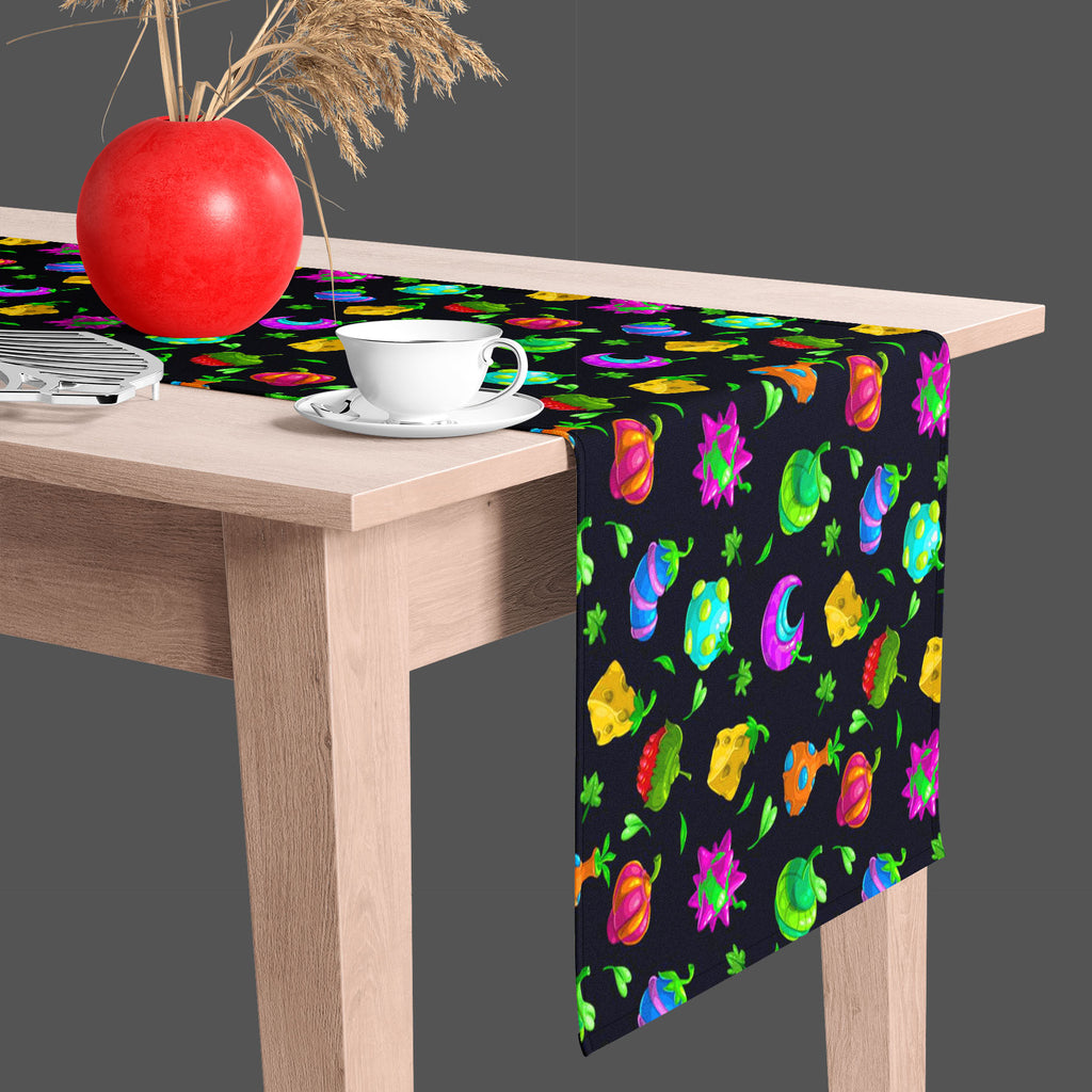 Funny Fruits Table Runner-Table Runners-RUN_TB-IC 5007672 IC 5007672, Animated Cartoons, Art and Paintings, Caricature, Cartoons, Comics, Fantasy, Fruit and Vegetable, Fruits, Illustrations, Patterns, Signs, Signs and Symbols, Sports, Surrealism, Tropical, Vegetables, funny, table, runner, app, application, art, background, berries, bizarre, bright, cartoon, collection, color, colorful, comic, cool, design, elements, endless, fantastic, fun, game, garden, group, gui, harvest, illustration, interesting, item
