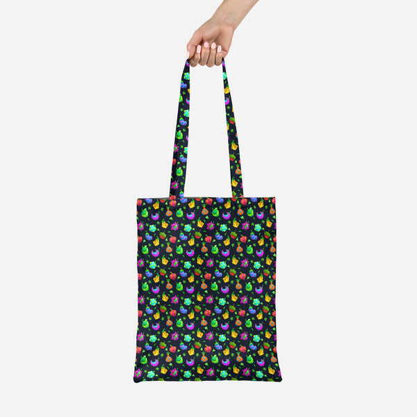 ArtzFolio Funny Fruits Tote Bag Shoulder Purse | Multipurpose-Tote Bags Basic-AZ5007672TOT_RF-IC 5007672 IC 5007672, Animated Cartoons, Art and Paintings, Caricature, Cartoons, Comics, Fantasy, Fruit and Vegetable, Fruits, Illustrations, Patterns, Signs, Signs and Symbols, Sports, Surrealism, Tropical, Vegetables, funny, canvas, tote, bag, shoulder, purse, multipurpose, app, application, art, background, berries, bizarre, bright, cartoon, collection, color, colorful, comic, cool, design, elements, endless, 