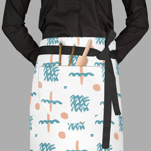 Ink Elements Apron | Adjustable, Free Size & Waist Tiebacks-Aprons Waist to Feet-APR_WS_FT-IC 5007673 IC 5007673, Abstract Expressionism, Abstracts, American, Ancient, Art and Paintings, Black and White, Circle, Cross, Culture, Digital, Digital Art, Drawing, Ethnic, Fashion, Geometric, Geometric Abstraction, Graphic, Hand Drawn, Hipster, Historical, Illustrations, Medieval, Modern Art, Patterns, Retro, Semi Abstract, Signs, Signs and Symbols, Traditional, Tribal, Vintage, Watercolour, White, World Culture, 