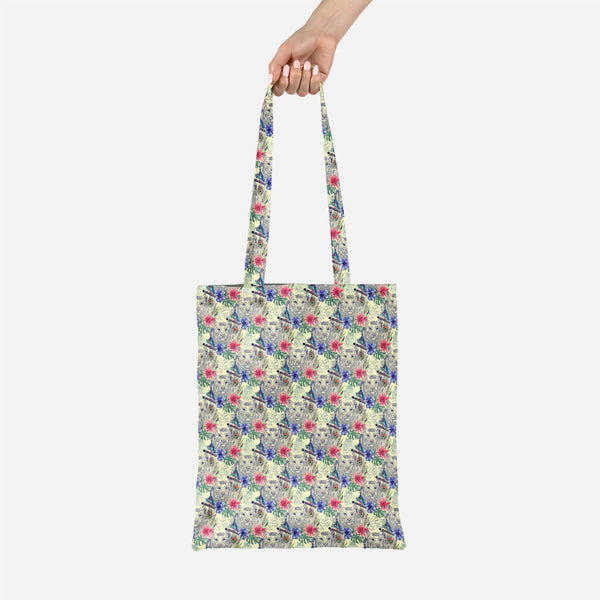 ArtzFolio Tiger Head Tote Bag Shoulder Purse | Multipurpose-Tote Bags Basic-AZ5007674TOT_RF-IC 5007674 IC 5007674, Ancient, Animals, Art and Paintings, Botanical, Fashion, Floral, Flowers, Hand Drawn, Historical, Illustrations, Indian, Medieval, Nature, Patterns, Retro, Scenic, Signs, Signs and Symbols, Tropical, Vintage, Watercolour, tiger, head, canvas, tote, bag, shoulder, purse, multipurpose, peacock, anemone, animal, art, artwork, design, element, exotic, feather, flower, hand, drawn, illustration, lea