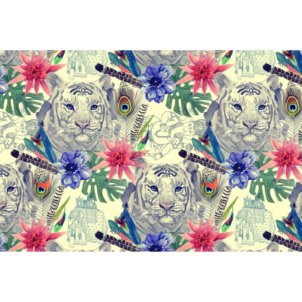 ArtzFolio Tiger Head D3 Art & Craft Gift Wrapping Paper-Wrapping Papers-AZSAO43002336WRP_L-Image Code 5007674 Vishnu Image Folio Pvt Ltd, IC 5007674, ArtzFolio, Wrapping Papers, Animals, Traditional, Digital Art, tiger, head, d3, art, craft, gift, wrapping, paper, vintage, indian, style, pattern, hand, drawn, watercolor, illustration, wrapping paper, pretty wrapping paper, cute wrapping paper, packing paper, gift wrapping paper, bulk wrapping paper, best wrapping paper, funny wrapping paper, bulk gift wrap,