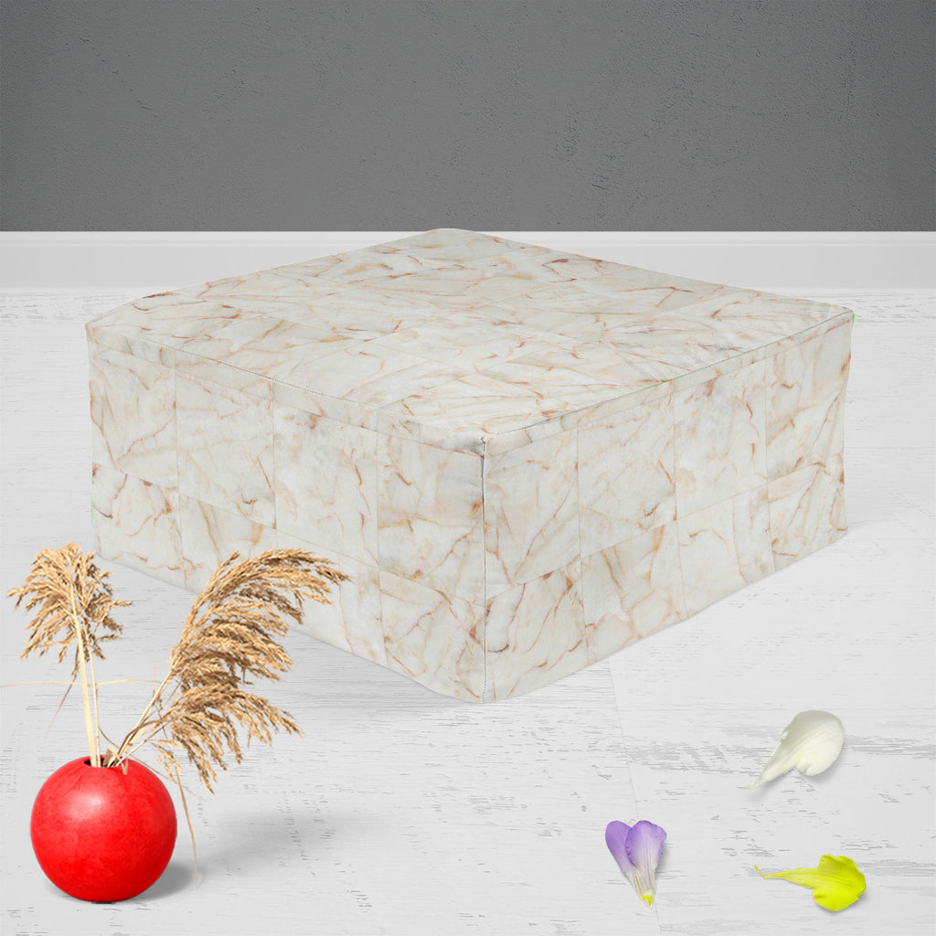 Natural Pattern D1 Footstool Footrest Puffy Pouffe Ottoman Bean Bag | Canvas Fabric-Footstools-FST_CB_BN-IC 5007675 IC 5007675, Abstract Expressionism, Abstracts, Ancient, Architecture, Beverage, Black, Black and White, Decorative, Historical, Kitchen, Marble, Marble and Stone, Medieval, Nature, Patterns, Scenic, Semi Abstract, Signs, Signs and Symbols, Vintage, White, natural, pattern, d1, footstool, footrest, puffy, pouffe, ottoman, bean, bag, canvas, fabric, abstract, backdrop, background, bathroom, boul