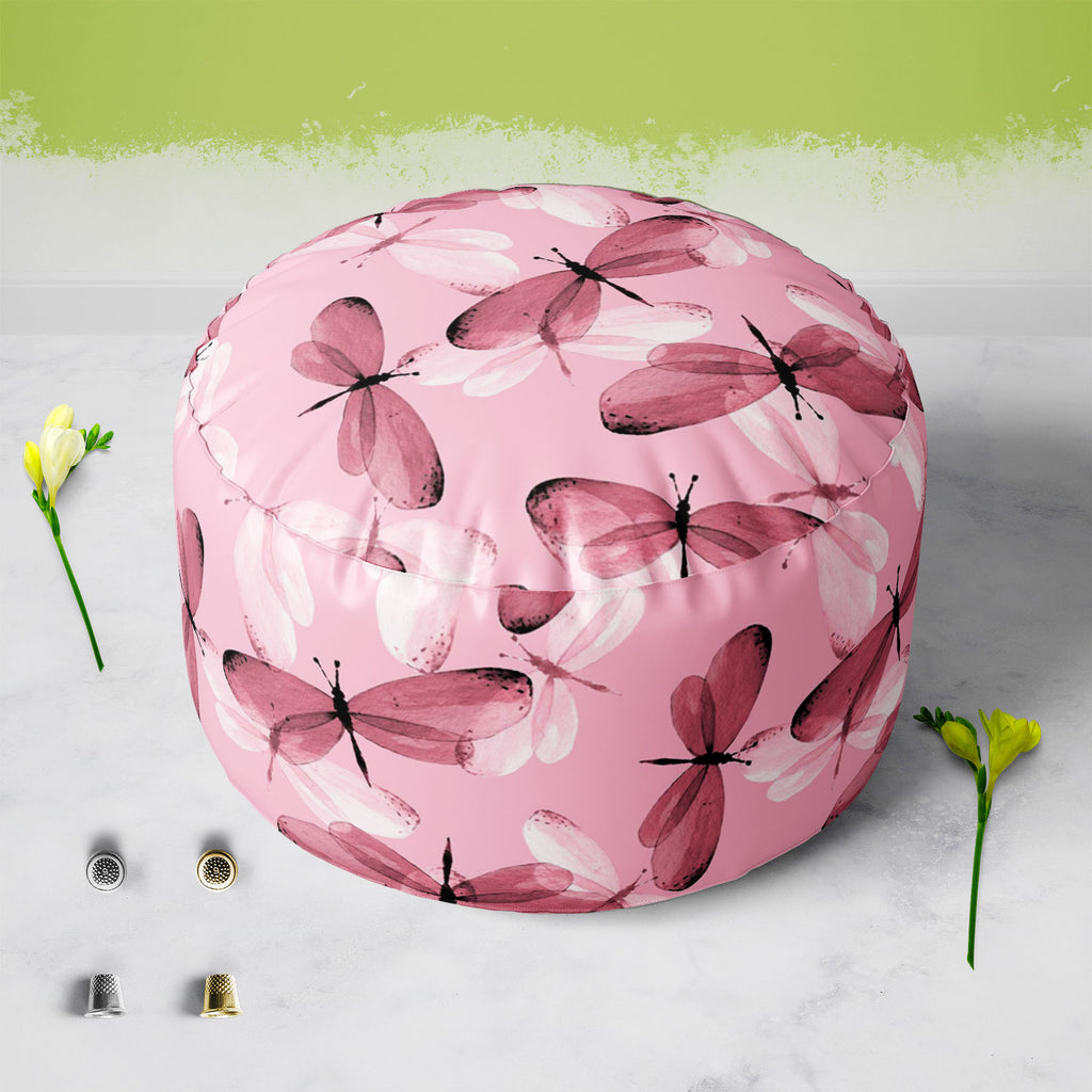 Butterflies D1 Footstool Footrest Puffy Pouffe Ottoman Bean Bag | Canvas Fabric-Footstools-FST_CB_BN-IC 5007677 IC 5007677, Ancient, Black and White, Drawing, Historical, Illustrations, Medieval, Nature, Patterns, Scenic, Signs, Signs and Symbols, Vintage, Watercolour, White, butterflies, d1, footstool, footrest, puffy, pouffe, ottoman, bean, bag, canvas, fabric, artwork, background, beautiful, beauty, butterfly, card, colore, colorful, design, drawn, hand, insect, isolated, natural, painted, pattern, raste
