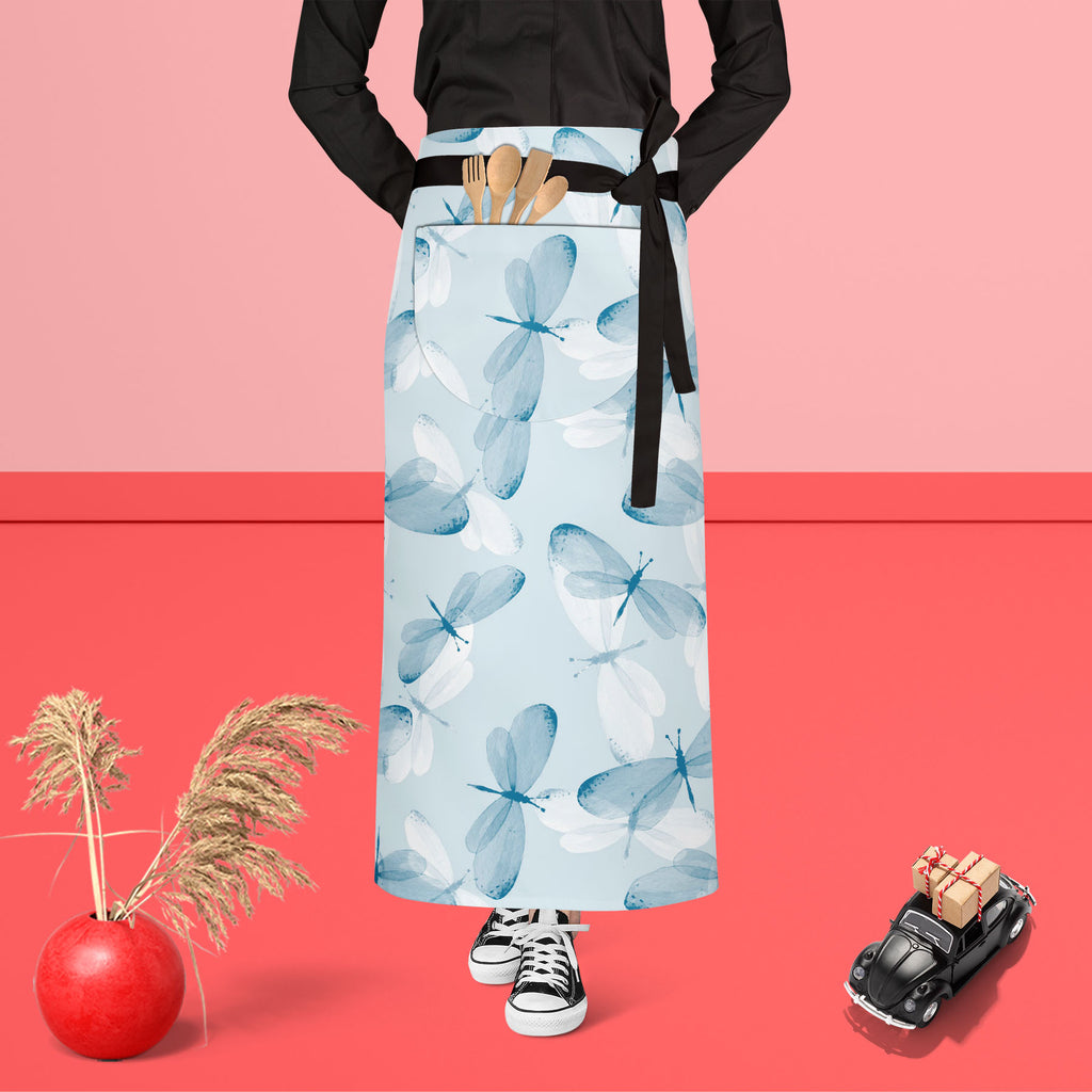 Butterflies D2 Apron | Adjustable, Free Size & Waist Tiebacks-Aprons Waist to Feet-APR_WS_FT-IC 5007678 IC 5007678, Ancient, Black and White, Drawing, Historical, Illustrations, Medieval, Nature, Patterns, Scenic, Signs, Signs and Symbols, Vintage, Watercolour, White, butterflies, d2, apron, adjustable, free, size, waist, tiebacks, artwork, background, beautiful, beauty, butterfly, card, colore, colorful, design, drawn, hand, insect, isolated, natural, painted, pattern, raster, seamless, spring, summer, wal