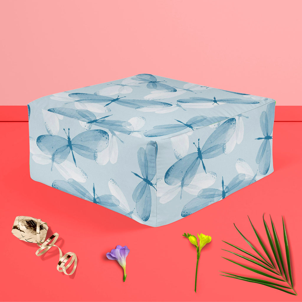 Butterflies D2 Footstool Footrest Puffy Pouffe Ottoman Bean Bag | Canvas Fabric-Footstools-FST_CB_BN-IC 5007678 IC 5007678, Ancient, Black and White, Drawing, Historical, Illustrations, Medieval, Nature, Patterns, Scenic, Signs, Signs and Symbols, Vintage, Watercolour, White, butterflies, d2, footstool, footrest, puffy, pouffe, ottoman, bean, bag, canvas, fabric, artwork, background, beautiful, beauty, butterfly, card, colore, colorful, design, drawn, hand, insect, isolated, natural, painted, pattern, raste