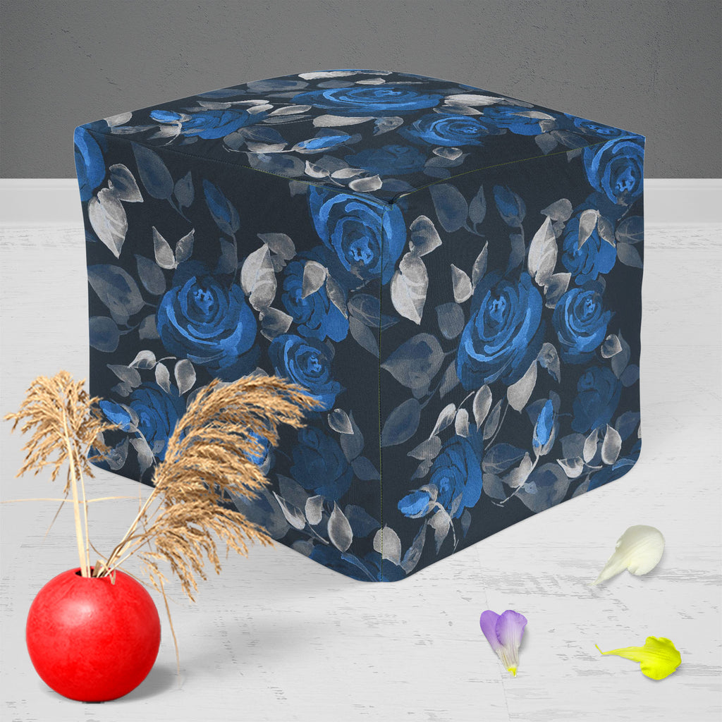 Beautiful Roses Footstool Footrest Puffy Pouffe Ottoman Bean Bag | Canvas Fabric-Footstools-FST_CB_BN-IC 5007679 IC 5007679, Art and Paintings, Botanical, Drawing, Fashion, Floral, Flowers, Holidays, Illustrations, Nature, Paintings, Patterns, Scenic, Seasons, Signs, Signs and Symbols, Sketches, beautiful, roses, footstool, footrest, puffy, pouffe, ottoman, bean, bag, canvas, fabric, background, beauty, blooming, blossom, bud, card, celebrations, colorful, colors, creativity, decoration, design, drawn, eleg
