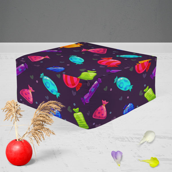 Candy Cartoon Footstool Footrest Puffy Pouffe Ottoman Bean Bag | Canvas Fabric-Footstools-FST_CB_BN-IC 5007680 IC 5007680, Animated Cartoons, Art and Paintings, Baby, Birthday, Caricature, Cartoons, Children, Cuisine, Decorative, Digital, Digital Art, Food, Food and Beverage, Food and Drink, Graphic, Hearts, Holidays, Illustrations, Kids, Love, Patterns, Pop Art, Signs, Signs and Symbols, candy, cartoon, footstool, footrest, puffy, pouffe, ottoman, bean, bag, floor, cushion, pillow, canvas, fabric, art, bac