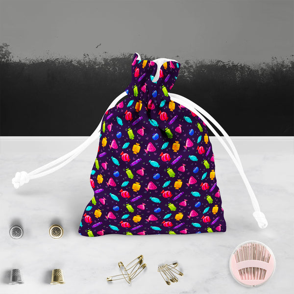 Candy Cartoon Pouch Wrist Potli Bag | Bag for Weddings & Casual Parties-Drawstring Pouches-PCH_FB_DS-IC 5007680 IC 5007680, Animated Cartoons, Art and Paintings, Baby, Birthday, Caricature, Cartoons, Children, Cuisine, Decorative, Digital, Digital Art, Food, Food and Beverage, Food and Drink, Graphic, Hearts, Holidays, Illustrations, Kids, Love, Patterns, Pop Art, Signs, Signs and Symbols, candy, cartoon, pouch, wrist, potli, bag, for, weddings, casual, parties, cotton, canvas, fabric, art, background, beau