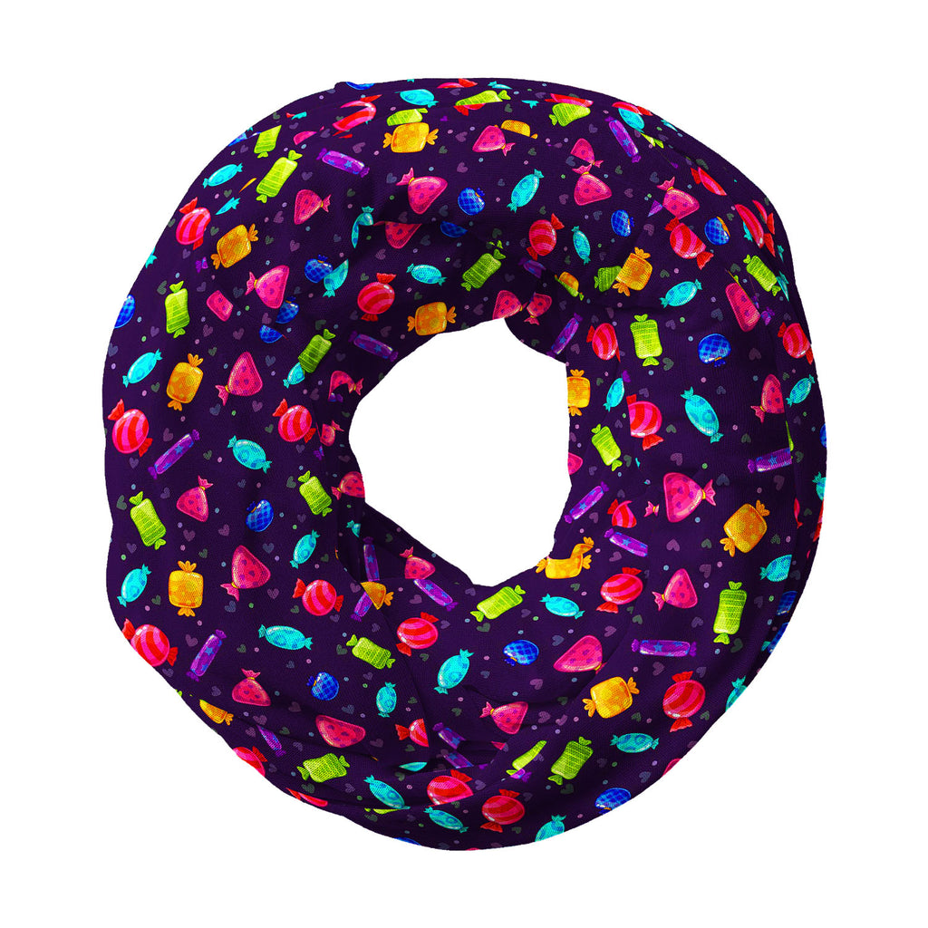Candy Cartoon Printed Wraparound Infinity Loop Scarf | Girls & Women | Soft Poly Fabric-Scarfs Infinity Loop--IC 5007680 IC 5007680, Animated Cartoons, Art and Paintings, Baby, Birthday, Caricature, Cartoons, Children, Cuisine, Decorative, Digital, Digital Art, Food, Food and Beverage, Food and Drink, Graphic, Hearts, Holidays, Illustrations, Kids, Love, Patterns, Pop Art, Signs, Signs and Symbols, candy, cartoon, printed, wraparound, infinity, loop, scarf, girls, women, soft, poly, fabric, art, background,