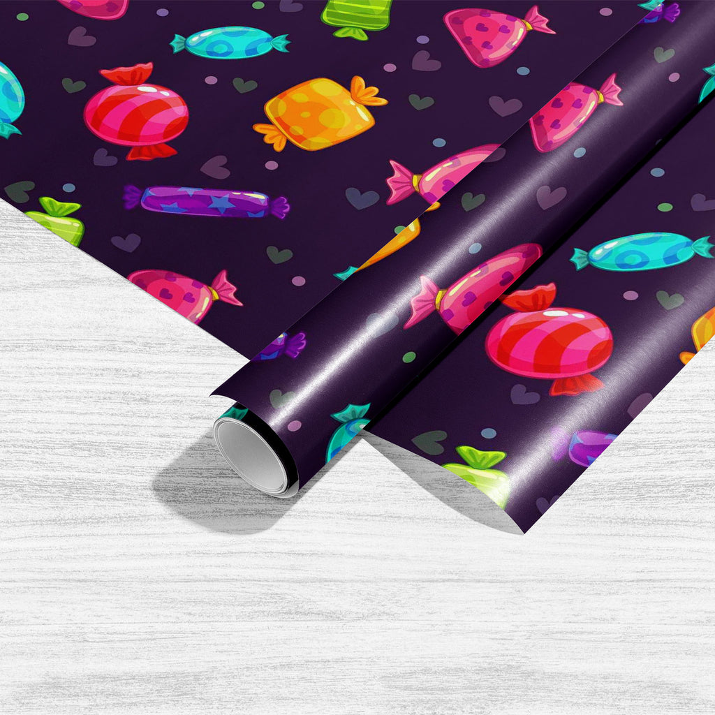 Candy Cartoon Art & Craft Gift Wrapping Paper-Wrapping Papers-WRP_PP-IC 5007680 IC 5007680, Animated Cartoons, Art and Paintings, Baby, Birthday, Caricature, Cartoons, Children, Cuisine, Decorative, Digital, Digital Art, Food, Food and Beverage, Food and Drink, Graphic, Hearts, Holidays, Illustrations, Kids, Love, Patterns, Pop Art, Signs, Signs and Symbols, candy, cartoon, art, craft, gift, wrapping, paper, background, beautiful, bright, caramel, celebration, collection, colorful, computer, dark, decoratio