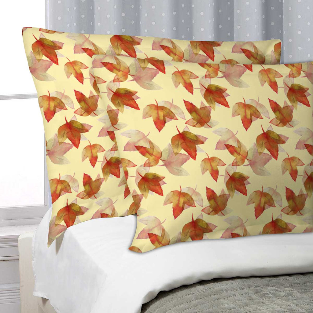 ArtzFolio Autumn Leaves D3 Pillow Cover Case-Pillow Cases-AZHFR45242232PIL_CV_L-Image Code 5007681 Vishnu Image Folio Pvt Ltd, IC 5007681, ArtzFolio, Pillow Cases, Floral, Digital Art, autumn, leaves, d3, pillow, cover, case, watercolor, background, seamless, pattern, 7, pillow cover, pillow case cover, linen pillow cover, printed pillow cover, pillow for bedroom, living room pillow covers, standard pillow case covers, pitaara box, throw pillow cover, 2 pcs satin pillow cover set, pillow covers 27x18, decor