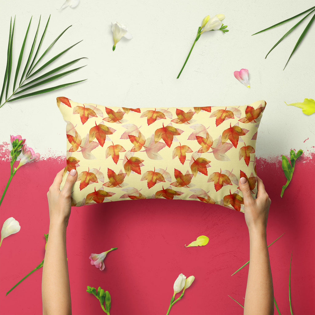 Autumn Leaves D3 Pillow Cover Case-Pillow Cases-PIL_CV-IC 5007681 IC 5007681, Botanical, Drawing, Fashion, Floral, Flowers, Illustrations, Nature, Patterns, Scenic, Seasons, Signs, Signs and Symbols, Sketches, Watercolour, autumn, leaves, d3, pillow, cover, case, background, beautiful, colore, creative, creativity, decor, decoration, design, drawn, effect, elegance, elegant, element, hand, illustration, image, interior, objects, painted, pattern, plant, raster, repetition, seamless, season, sketch, textile,