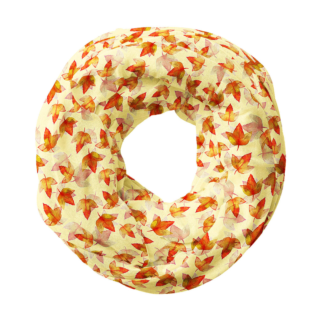 Autumn Leaves Printed Wraparound Infinity Loop Scarf | Girls & Women | Soft Poly Fabric-Scarfs Infinity Loop--IC 5007681 IC 5007681, Botanical, Drawing, Fashion, Floral, Flowers, Illustrations, Nature, Patterns, Scenic, Seasons, Signs, Signs and Symbols, Sketches, Watercolour, autumn, leaves, printed, wraparound, infinity, loop, scarf, girls, women, soft, poly, fabric, background, beautiful, colore, creative, creativity, decor, decoration, design, drawn, effect, elegance, elegant, element, hand, illustratio