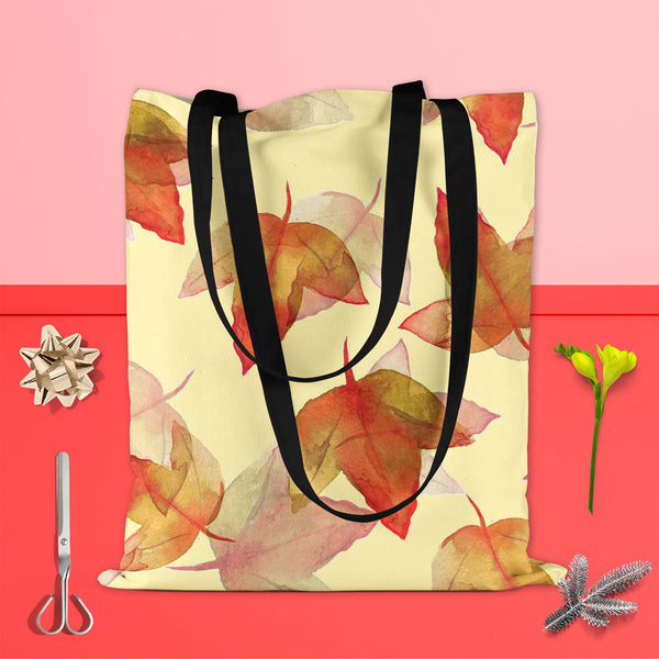 Autumn Leaves D3 Tote Bag Shoulder Purse | Multipurpose-Tote Bags Basic-TOT_FB_BS-IC 5007681 IC 5007681, Botanical, Drawing, Fashion, Floral, Flowers, Illustrations, Nature, Patterns, Scenic, Seasons, Signs, Signs and Symbols, Sketches, Watercolour, autumn, leaves, d3, tote, bag, shoulder, purse, cotton, canvas, fabric, multipurpose, background, beautiful, colore, creative, creativity, decor, decoration, design, drawn, effect, elegance, elegant, element, hand, illustration, image, interior, objects, painted