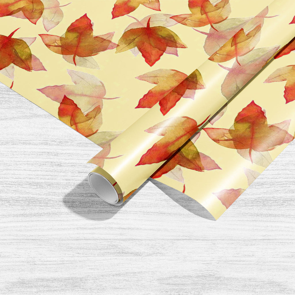 Autumn Leaves D3 Art & Craft Gift Wrapping Paper-Wrapping Papers-WRP_PP-IC 5007681 IC 5007681, Botanical, Drawing, Fashion, Floral, Flowers, Illustrations, Nature, Patterns, Scenic, Seasons, Signs, Signs and Symbols, Sketches, Watercolour, autumn, leaves, d3, art, craft, gift, wrapping, paper, background, beautiful, colore, creative, creativity, decor, decoration, design, drawn, effect, elegance, elegant, element, hand, illustration, image, interior, objects, painted, pattern, plant, raster, repetition, sea