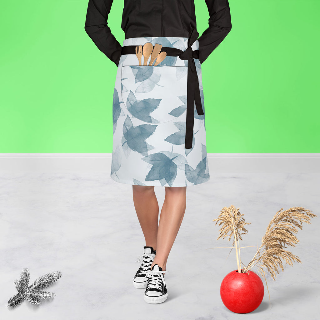 Autumn Leaves D4 Apron | Adjustable, Free Size & Waist Tiebacks-Apron Waist to Knee-APR_WS_KN-IC 5007682 IC 5007682, Botanical, Drawing, Fashion, Floral, Flowers, Illustrations, Nature, Patterns, Scenic, Seasons, Signs, Signs and Symbols, Sketches, Watercolour, autumn, leaves, d4, apron, adjustable, free, size, waist, tiebacks, background, beautiful, colore, creative, creativity, decor, decoration, design, drawn, effect, elegance, elegant, element, hand, illustration, image, interior, objects, painted, patt