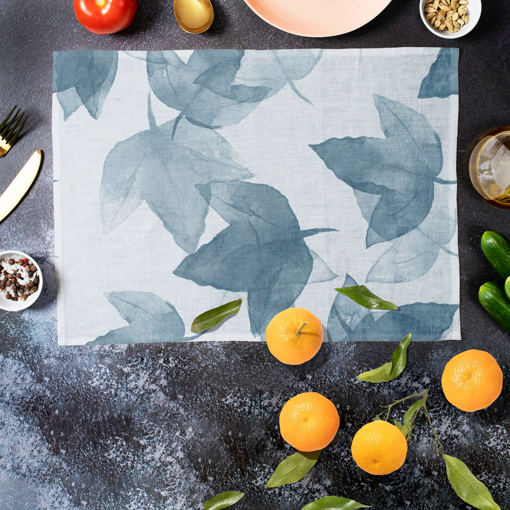 Autumn Leaves D4 Table Mat Placemat-Table Place Mats Fabric-MAT_TB-IC 5007682 IC 5007682, Botanical, Drawing, Fashion, Floral, Flowers, Illustrations, Nature, Patterns, Scenic, Seasons, Signs, Signs and Symbols, Sketches, Watercolour, autumn, leaves, d4, table, mat, placemat, background, beautiful, colore, creative, creativity, decor, decoration, design, drawn, effect, elegance, elegant, element, hand, illustration, image, interior, objects, painted, pattern, plant, raster, repetition, seamless, season, ske