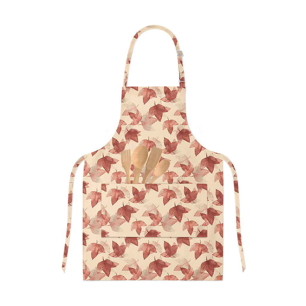 Autumn Leaves Apron | Adjustable, Free Size & Waist Tiebacks-Aprons Neck to Knee-APR_NK_KN-IC 5007683 IC 5007683, Botanical, Drawing, Fashion, Floral, Flowers, Illustrations, Nature, Patterns, Scenic, Seasons, Signs, Signs and Symbols, Sketches, Watercolour, autumn, leaves, apron, adjustable, free, size, waist, tiebacks, background, beautiful, colore, creative, creativity, decor, decoration, design, drawn, effect, elegance, elegant, element, hand, illustration, image, interior, objects, painted, pattern, pl