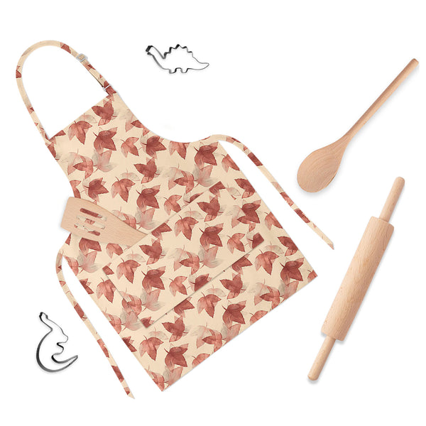 Autumn Leaves Apron | Adjustable, Free Size & Waist Tiebacks-Aprons Neck to Knee-APR_NK_KN-IC 5007683 IC 5007683, Botanical, Drawing, Fashion, Floral, Flowers, Illustrations, Nature, Patterns, Scenic, Seasons, Signs, Signs and Symbols, Sketches, Watercolour, autumn, leaves, full-length, apron, poly-cotton, fabric, adjustable, neck, buckle, waist, tiebacks, background, beautiful, colore, creative, creativity, decor, decoration, design, drawn, effect, elegance, elegant, element, hand, illustration, image, int
