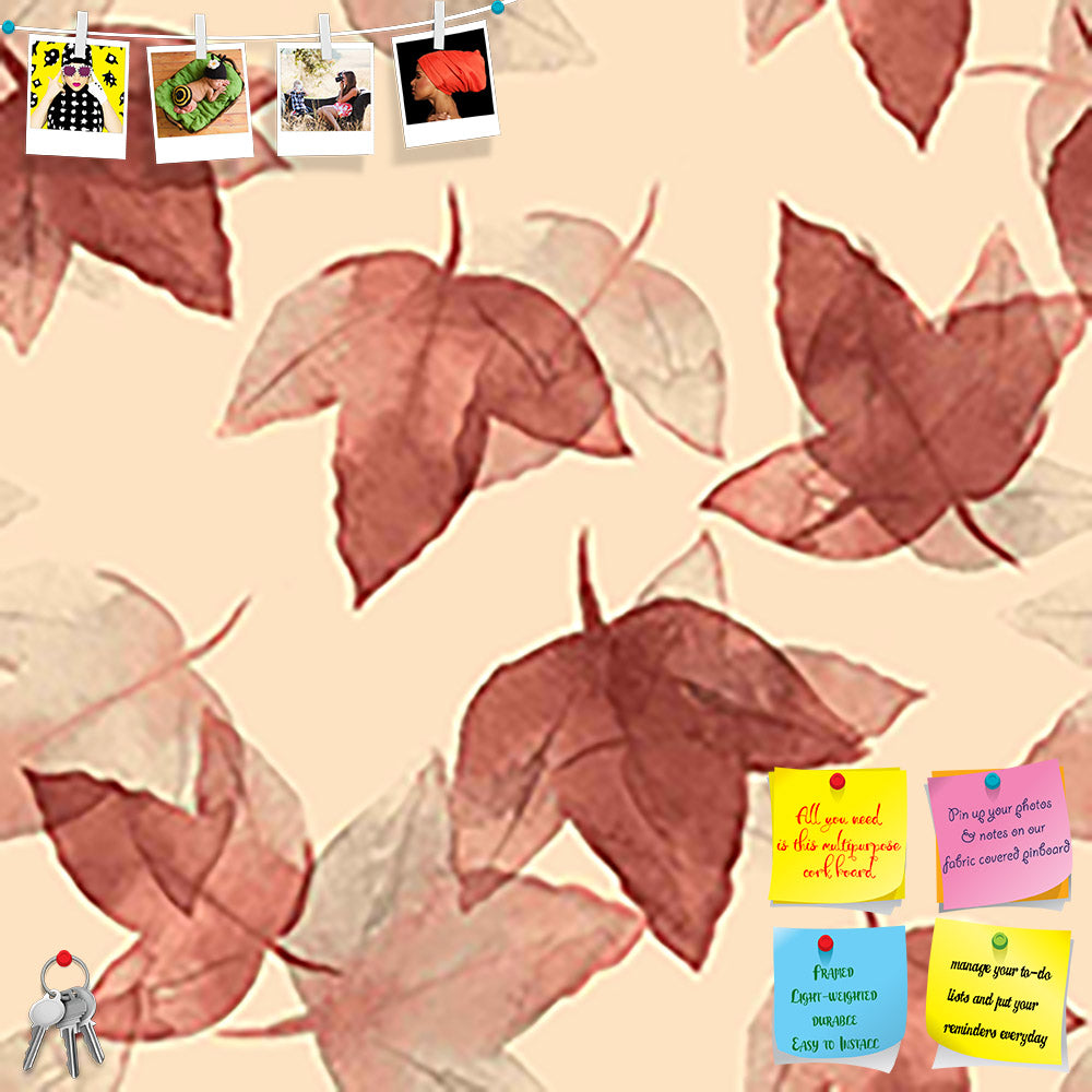 ArtzFolio Autumn Leaves D5 Printed Bulletin Board Notice Pin Board Soft Board | Frameless-Bulletin Boards Frameless-AZSAO45242238BLB_FL_L-Image Code 5007683 Vishnu Image Folio Pvt Ltd, IC 5007683, ArtzFolio, Bulletin Boards Frameless, Floral, Digital Art, autumn, leaves, d5, printed, bulletin, board, notice, pin, soft, frameless, watercolor, background, seamless, pattern, 3, pin up board, push pin board, extra large cork board, big pin board, notice board, small bulletin board, cork board, wall notice board