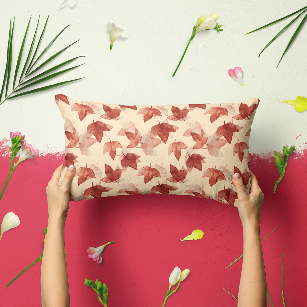 Autumn Leaves D5 Pillow Cover Case-Pillow Cases-PIL_CV-IC 5007683 IC 5007683, Botanical, Drawing, Fashion, Floral, Flowers, Illustrations, Nature, Patterns, Scenic, Seasons, Signs, Signs and Symbols, Sketches, Watercolour, autumn, leaves, d5, pillow, cover, case, background, beautiful, colore, creative, creativity, decor, decoration, design, drawn, effect, elegance, elegant, element, hand, illustration, image, interior, objects, painted, pattern, plant, raster, repetition, seamless, season, sketch, textile,