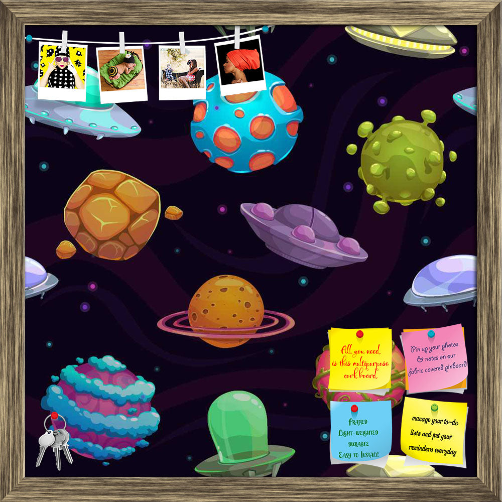 ArtzFolio UFOs & Planets Printed Bulletin Board Notice Pin Board Soft Board | Framed-Bulletin Boards Framed-AZSAO45727945BLB_FR_L-Image Code 5007684 Vishnu Image Folio Pvt Ltd, IC 5007684, ArtzFolio, Bulletin Boards Framed, Kids, Digital Art, ufos, planets, printed, bulletin, board, notice, pin, soft, framed, seamless, pattern, fantastic, vector, space, texture, pin up board, push pin board, extra large cork board, big pin board, notice board, small bulletin board, cork board, wall notice board, giant cork 
