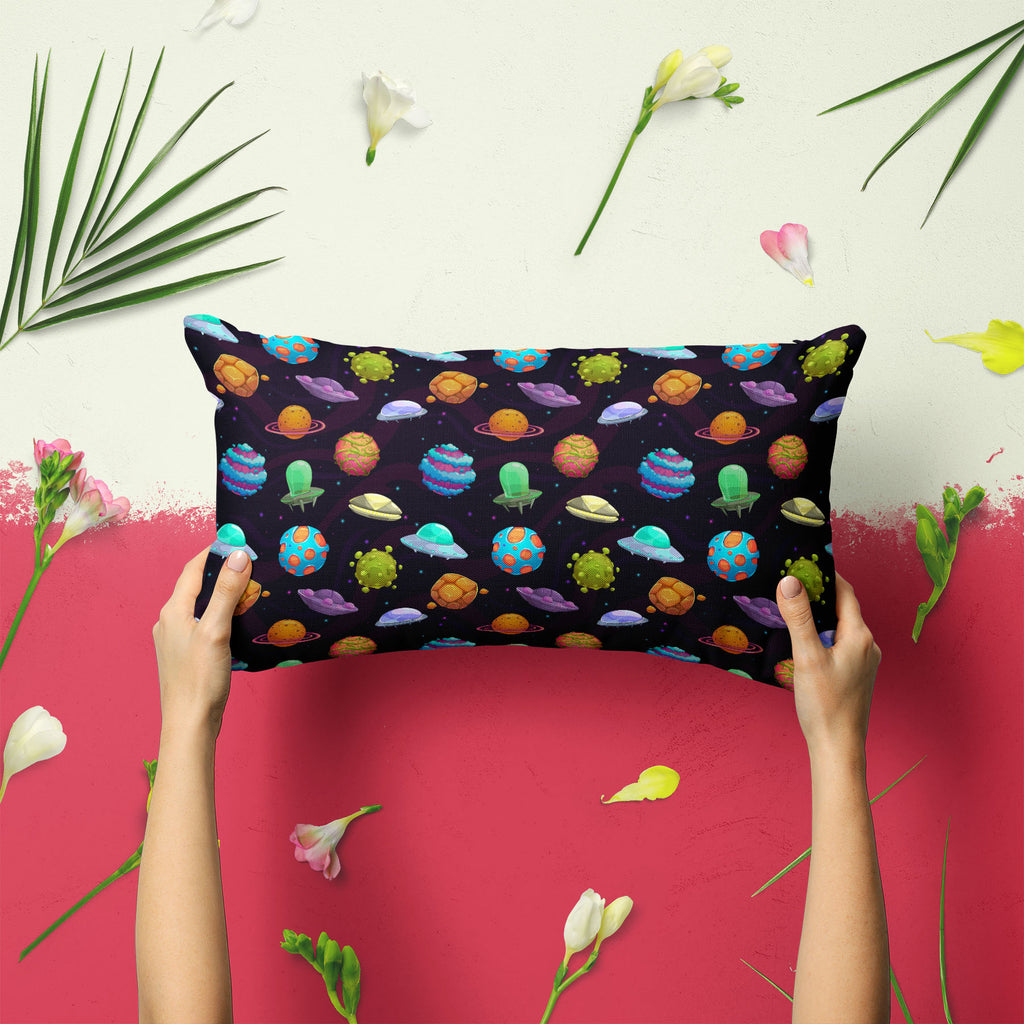 UFOs & Planets Pillow Cover Case-Pillow Cases-PIL_CV-IC 5007684 IC 5007684, Animated Cartoons, Art and Paintings, Astronomy, Automobiles, Baby, Caricature, Cartoons, Children, Cosmology, Drawing, Fantasy, Icons, Illustrations, Kids, Patterns, Space, Sports, Stars, Transportation, Travel, Vehicles, ufos, planets, pillow, cover, case, ufo, aliens, art, asteroid, background, cartoon, childish, colorful, cosmic, dark, endless, funny, galaxy, game, icon, illustration, jupiter, rocket, ship, rockets, saturn, scen