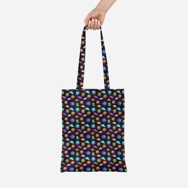 ArtzFolio UFOs & Planets Tote Bag Shoulder Purse | Multipurpose-Tote Bags Basic-AZ5007684TOT_RF-IC 5007684 IC 5007684, Animated Cartoons, Art and Paintings, Astronomy, Automobiles, Baby, Caricature, Cartoons, Children, Cosmology, Drawing, Fantasy, Icons, Illustrations, Kids, Patterns, Space, Sports, Stars, Transportation, Travel, Vehicles, ufos, planets, canvas, tote, bag, shoulder, purse, multipurpose, ufo, aliens, art, asteroid, background, cartoon, childish, colorful, cosmic, dark, endless, funny, galaxy