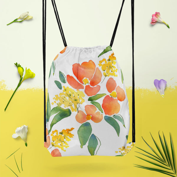 Watercolor Leaves & Flowers Backpack for Students | College & Travel Bag-Backpacks-BPK_FB_DS-IC 5007685 IC 5007685, Abstract Expressionism, Abstracts, Botanical, Drawing, Fashion, Floral, Flowers, Illustrations, Nature, Patterns, Scenic, Semi Abstract, Signs, Signs and Symbols, Watercolour, watercolor, leaves, canvas, backpack, for, students, college, travel, bag, abstract, background, beautiful, blossom, branch, card, colore, composition, creative, decor, decoration, design, drawn, ecology, effect, elegant