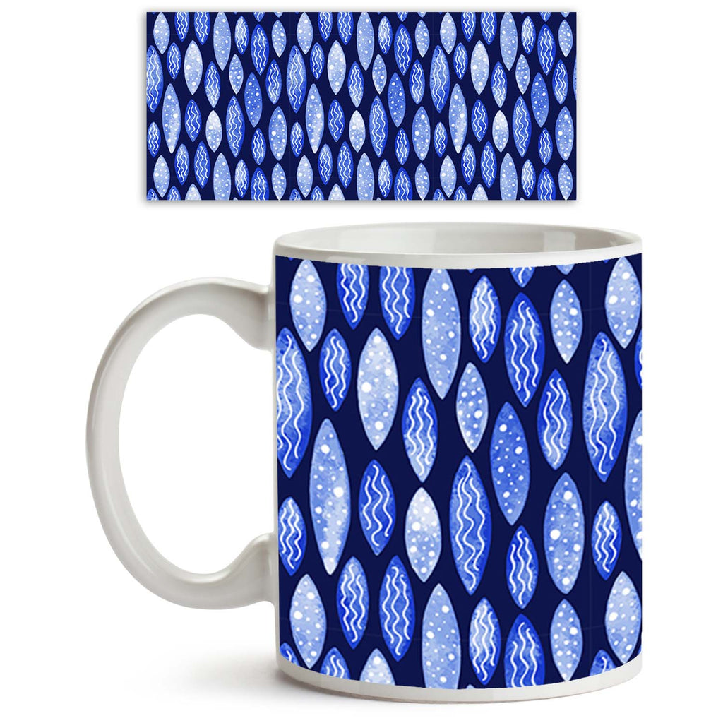 Spots & Waves Ceramic Coffee Tea Mug Inside White-Coffee Mugs-MUG-IC 5007686 IC 5007686, Abstract Expressionism, Abstracts, Art and Paintings, Black and White, Digital, Digital Art, Dots, Festivals and Occasions, Festive, Geometric, Geometric Abstraction, Graphic, Holidays, Illustrations, Patterns, Retro, Semi Abstract, Signs, Signs and Symbols, Surrealism, Watercolour, White, spots, waves, ceramic, coffee, tea, mug, inside, abstract, art, backdrop, background, blue, colore, colorful, dark, day, decoration,