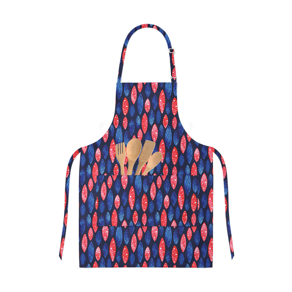 Spots & Waves Apron | Adjustable, Free Size & Waist Tiebacks-Aprons Neck to Knee-APR_NK_KN-IC 5007687 IC 5007687, Abstract Expressionism, Abstracts, Art and Paintings, Black and White, Digital, Digital Art, Dots, Festivals and Occasions, Festive, Geometric, Geometric Abstraction, Graphic, Holidays, Illustrations, Patterns, Retro, Semi Abstract, Signs, Signs and Symbols, Surrealism, Watercolour, White, spots, waves, apron, adjustable, free, size, waist, tiebacks, abstract, art, backdrop, background, blue, co