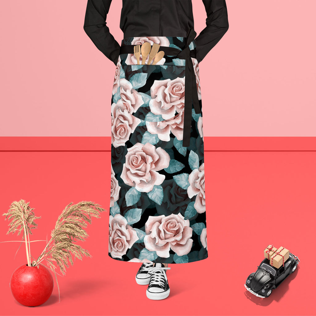 Beautiful Buds Apron | Adjustable, Free Size & Waist Tiebacks-Aprons Waist to Feet-APR_WS_FT-IC 5007688 IC 5007688, Ancient, Art and Paintings, Books, Botanical, Drawing, Fashion, Floral, Flowers, Hand Drawn, Historical, Illustrations, Medieval, Nature, Paintings, Patterns, Retro, Scenic, Signs, Signs and Symbols, Sketches, Vintage, Watercolour, beautiful, buds, apron, adjustable, free, size, waist, tiebacks, art, background, blossom, bud, card, chic, colorful, cover, cute, decoration, delicate, design, ele