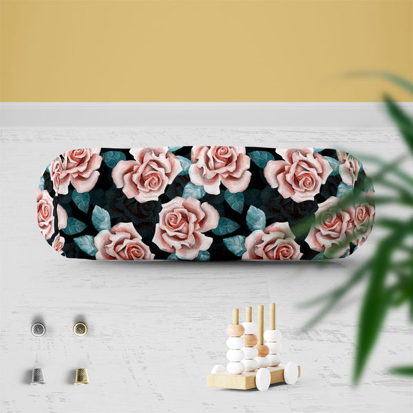 Beautiful Buds Bolster Cover Booster Cases | Concealed Zipper Opening-Bolster Covers-BOL_CV_ZP-IC 5007688 IC 5007688, Ancient, Art and Paintings, Books, Botanical, Drawing, Fashion, Floral, Flowers, Hand Drawn, Historical, Illustrations, Medieval, Nature, Paintings, Patterns, Retro, Scenic, Signs, Signs and Symbols, Sketches, Vintage, Watercolour, beautiful, buds, bolster, cover, booster, cases, zipper, opening, poly, cotton, fabric, art, background, blossom, bud, card, chic, colorful, cute, decoration, del
